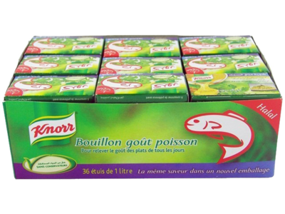 Knorr vis bouillon