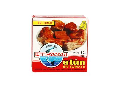 Pescamar tonijn in tomatensaus 80G