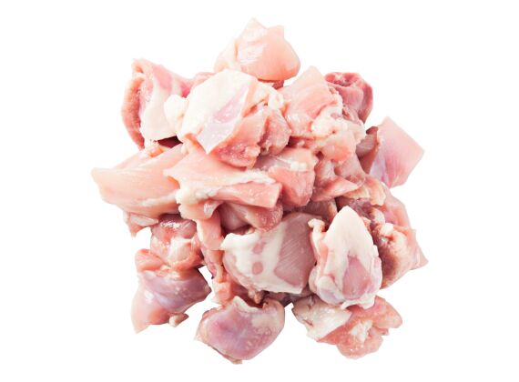 Kipdijfilet blokjes 500G