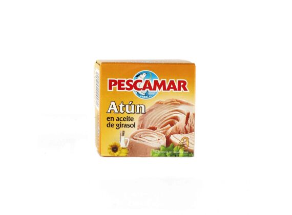 Pescamar tonijn in zonnebloemolie 80G
