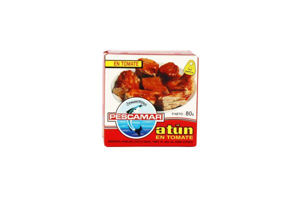 Pescamar tonijn in tomatensaus 80G