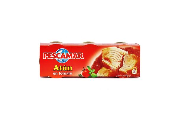 Pescamar tonijn in tomatensaus 3-pack
