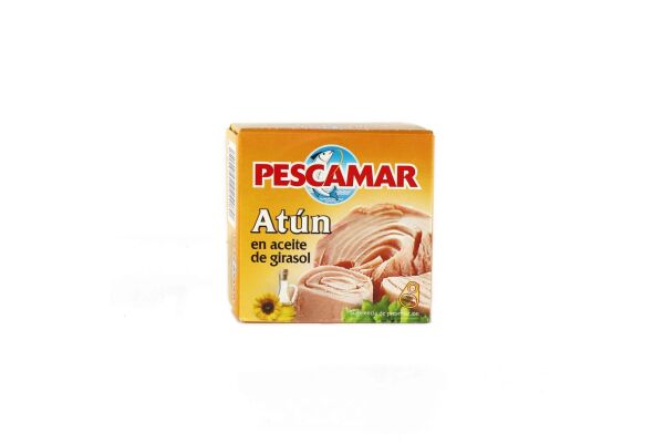 Pescamar tonijn in zonnebloemolie 80G